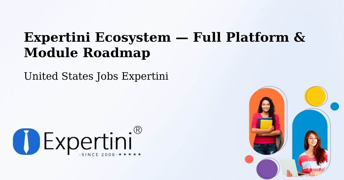 Expertini Ecosystem — Full Platform & Module Roadmap – Sioux